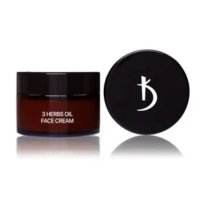 Крем масляний 3 трави для обличчя, заспокійливий та тонізуючий 3 Herbal Oil Face Cream, 30 мл KODI Professional 