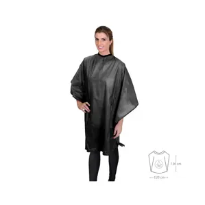 Накидка для фарбування 112*130 (Чорна) 01988/50  69076 Eurostil