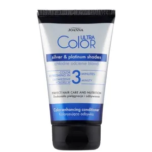 Кондиціонер, що надає відтінку для волосся "Срібні та Платинові", 100 г "Silver & Platinum Shades" Ultra Color Joanna