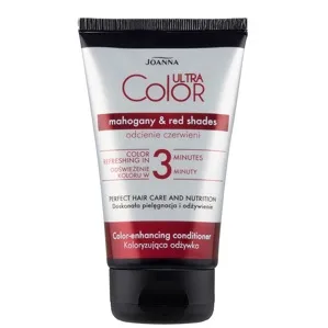 Кондиціонер, що надає відтінку для волосся "Червоне дерево та червоні відтінки", 100 г "Mahogany & Red Shades" Ultra Color Joanna