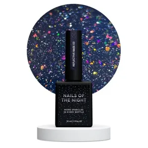 База камуфлююча, світловідбиваюча з шимером, 10 мл №03 Reflective Base NAILSOFTHENIGHT
