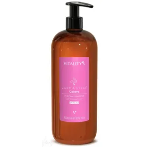 Шампунь для захисту кольору фарбованого волосся, 1000 мл Chroma Shampoo Colore Care&Style Vitality`s