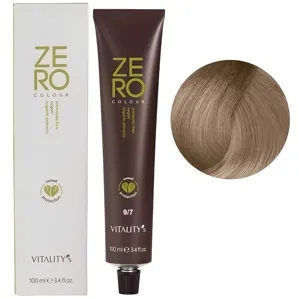 9/7 дуже світлий блондин перлинний Крем-фарба для волосся без аміаку, 100 мл ZERO VEGAN Vitality`s