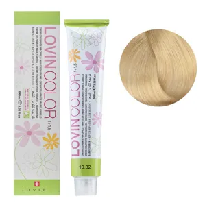 10/32 Стійка крем-фарба для волосся, 100мл  Hair color cream Lovin Color LOVIEN Essential