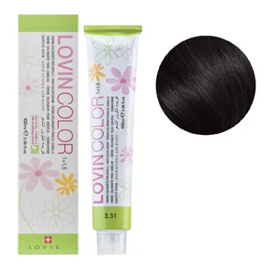3/31 Стійка крем-фарба для волосся, 100мл  Hair color cream Lovin Color LOVIEN Essential