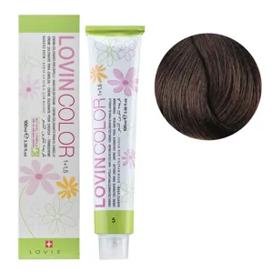 5 Стійка крем-фарба для волосся, 100мл  Hair color cream Lovin Color LOVIEN Essential