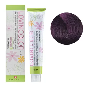 5/20 Стійка крем-фарба для волосся, 100мл  Hair color cream Lovin Color LOVIEN Essential