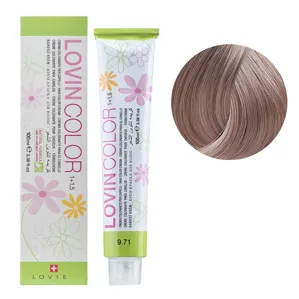 9/71 Стійка крем-фарба для волосся, 100мл  Hair color cream Lovin Color LOVIEN Essential