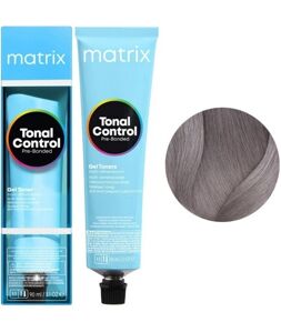 8T блондин титаніум (попелястий) Гелевий тонер на кислотній основі для волосся, без вмісту аміаку, 90мл Tonal Control MATRIX 