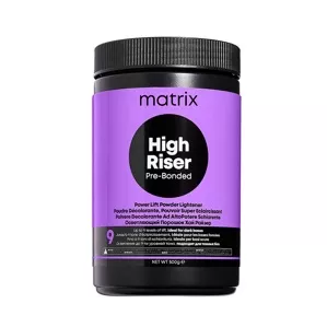 Пудра для освітлення волосся з бондером (Up to 9 levels), 500 г High Riser Pre-Bonded Powder Lightener MATRIX 
