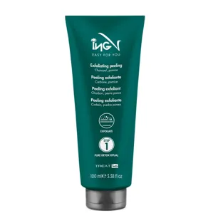 Пілинг карбоновий Step 1 "Детокс" для очищенння шкіри голови з вугіллям та пемзою, 100 мл Exfoliating peeling PURE DETOX Treating ING Professional