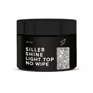 Топ світловідбиваючий, 30 мл Shine Light No Wipe Top SILLER Proffesional       