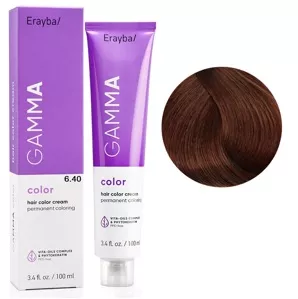 6/40 Перманентна крем-фарба для волосся 100мл GAMMA Color ERAYBA