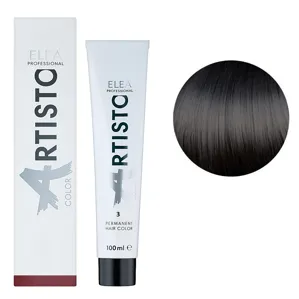 3 Стійка крем-фарба для волосся, 100 мл Permanent Hair Color ARTISTO ELEA Professional
