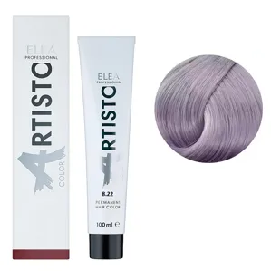 8/22 Стійка крем-фарба для волосся, 100 мл Permanent Hair Color ARTISTO ELEA Professional
