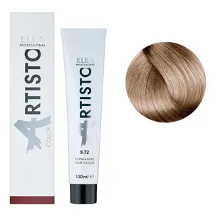 9/72 Стійка крем-фарба для волосся, 100 мл Permanent Hair Color ARTISTO ELEA Professional