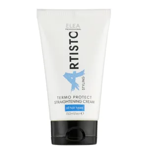 Крем для вирівнювання волосся з термозахистом, 150 мл Termo Protect Straightening Cream Styling ARTISTO ELEA Professional