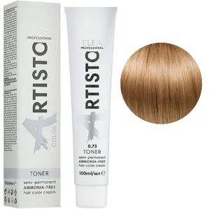 0/73 Безаміачна фарба для волосся, 100 мл Toner Color ARTISTO ELEA Professional