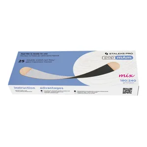 Набір змінних двосторонніх файлів papmAm Mix (25шт) на дерев`яній основі 180/240 грит EXPERT 22 (DWCEMix-22-180/240) STALEKS PRO