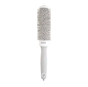 Браш D=35 EXPERT BLOWOUT SPEED Wavy Bristles White&Grey ID2025 Olivia Garden