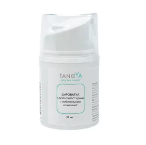 Сироватка для обличчя з полінуклеотидими і стабілізованим вітаміном С, 30 мл TANOYA Cosmetolog