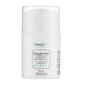 Концентрат універсальний для пружності і вирівнювання тону шкіри обличчя, 30 мл TANOYA Cosmetolog