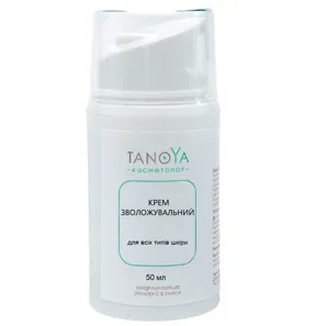 Крем зволожувальний для всіх типів шкіри обличчя,  50 мл TANOYA Cosmetolog