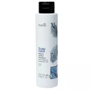Шампунь для жирної шкіри голови нормалізуючий, 250мл. Sebum Control Shampoo Scalp Habit Nouvelle