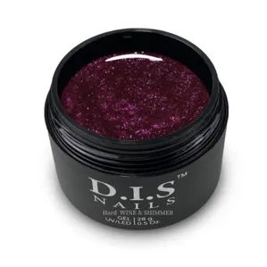 D.I.S.Nails Гель Hard WINE & SHIMMER з шиммером 28 г