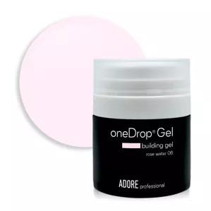 Гель для нарощування нігтів, 30 г №06 "Rose water" One Drop Gel ADORE