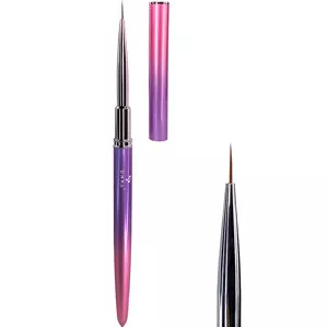 DNKa Brush Liner Пензлик Лайнер для дизайну  8мм №01