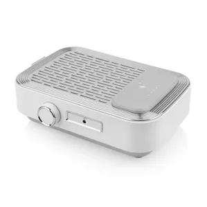 BUCOS CYCLONE V3 Витяжка для манікюру з HEPA фільтром та акумулятором  100W (Біла) 