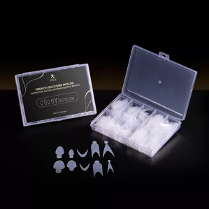 F.O.X French Silicone molds Силіконові молди для викладного френчу (240шт) 