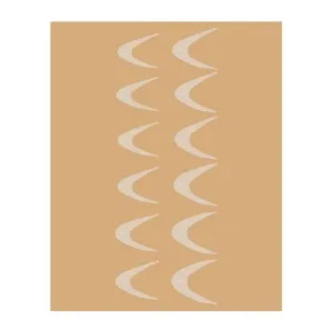 Молди трафарети для френчу на верхніх формах Universal, кількість: 12 шт KODI Professional  