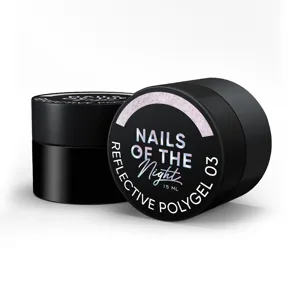 Полігель світловідбиваючий рідкий, 15 мл №03 Reflective Poly Gel NAILSOFTHENIGHT