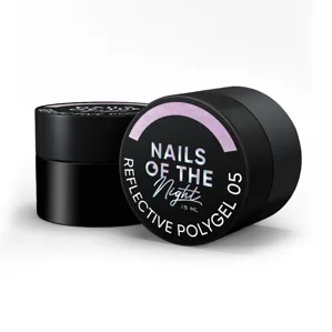Полігель світловідбиваючий рідкий, 15 мл №05 Reflective Poly Gel NAILSOFTHENIGHT
