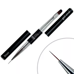 ADORE Gel Oval + LINER Пензлик двосторонній Овал+Лайнер 