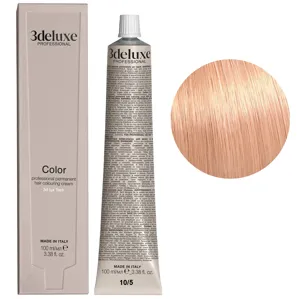 10/5 платиновий блондин махагоновий Фарба для волосся, 100 мл Permanent Hair Color 3Deluxe Professional