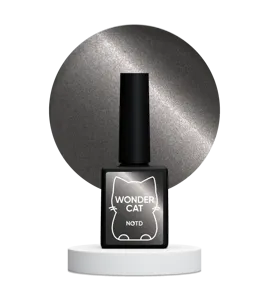 Гель-лак сріблясте котяче око, 10 мл Wondercat Gel Polish NAILSOFTHEDAY