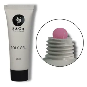 Полігель для нігтів, 30 мл №05 Poly Gel NEW SAGA Professional
