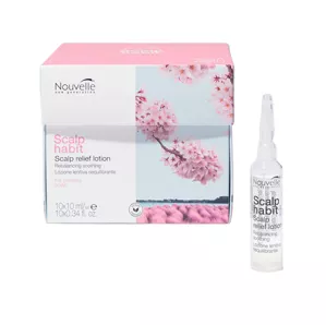 Лосьон заспокійливий  для чутливої шкіри голови  в ампулах, 10*10 Scalp Relief Lotion Scalp Habit Nouvelle
