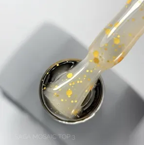 Топ матовий, 9 мл №03 MOSAIC TOP SAGA Professional