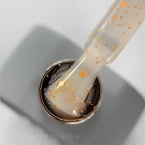 Топ матовий, 9 мл №04 MOSAIC TOP SAGA Professional