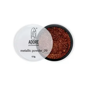 Металева хромована втирка, 0,5 г №09 Metallic Powder ADORE