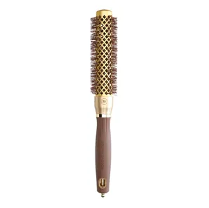 Браш D=25 EXPERT BLOWOUT SPEED Wavy Bristles Gold&Brown ID2169 Olivia Garden 