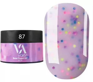 VALERI Yogurt  Base  Основа камуфлююча для гель-лаку 30мл №87