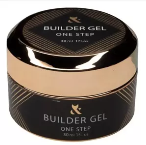 F.O.X One Step Builder Gel Clear Гель прозорий 30мл 