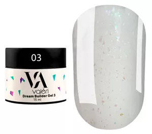 VALERI Dream Collectoin Builder Gel Гель для нарощування 15 мл №003 DREAM 