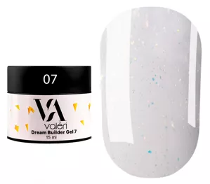 VALERI Dream Collectoin Builder Gel Гель для нарощування 15 мл №007 DREAM 