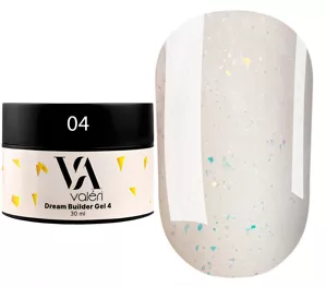 VALERI Dream Collectoin Builder Gel Гель для нарощування 30 мл №004 DREAM 